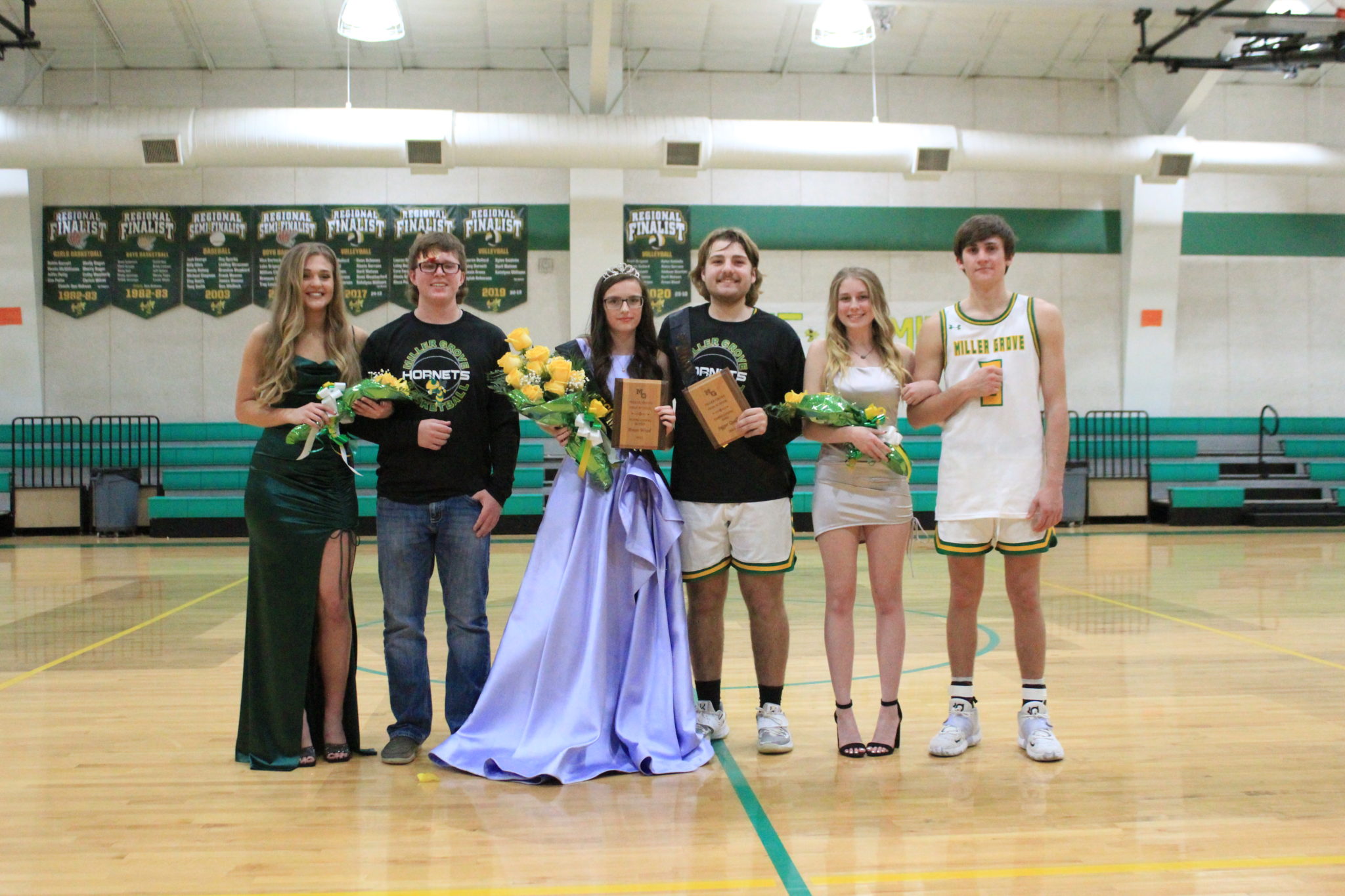 Miller Grove Royalty, Beaux & Sweetheart named in ceremony